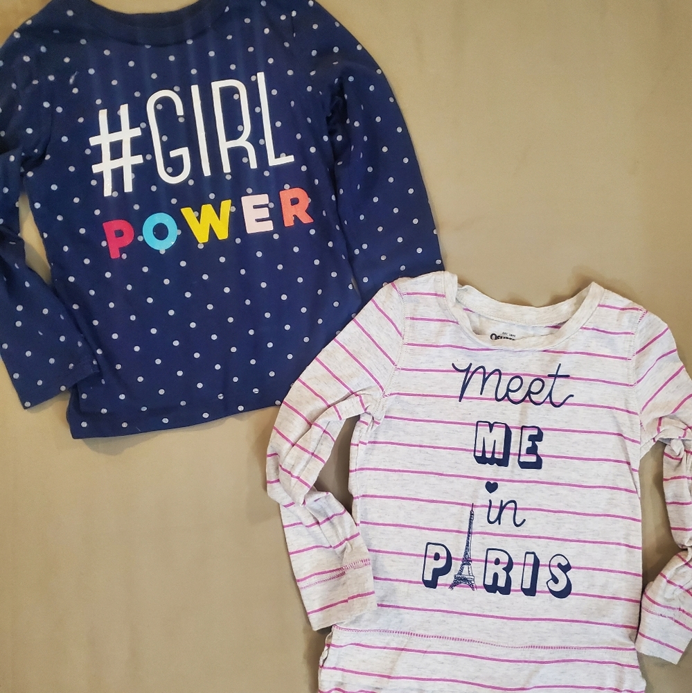 2 long sleeve shirts